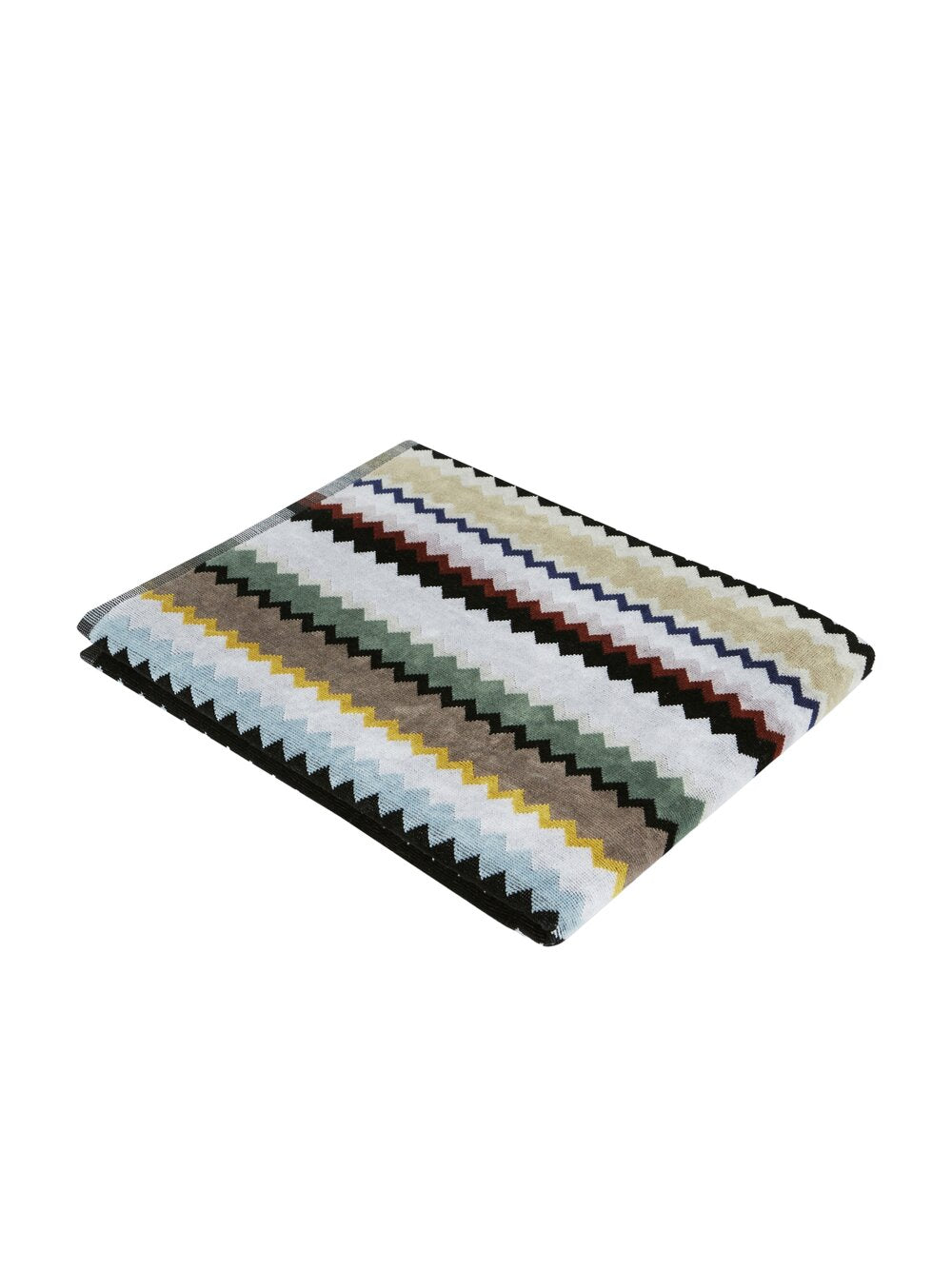 Curt håndklæde - 160 Black Multicolor